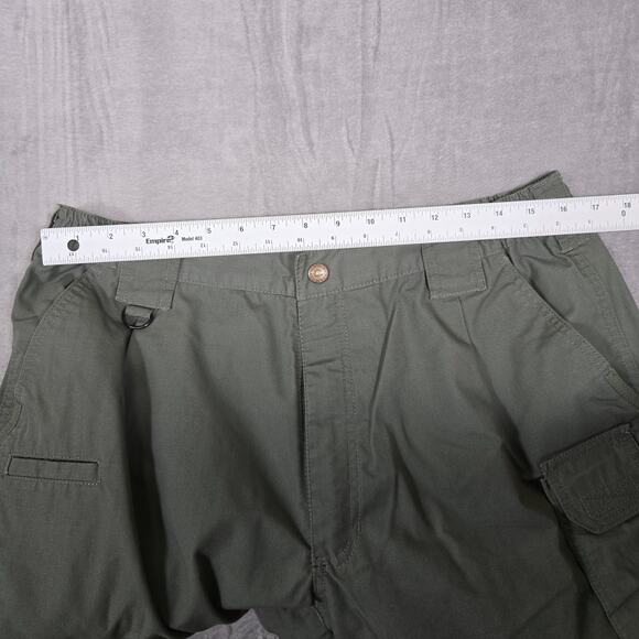5.11 Tactical Pants Style 74273 Mens 36x32 Green Cargo Utility Ripstop - Picture 5 of 10